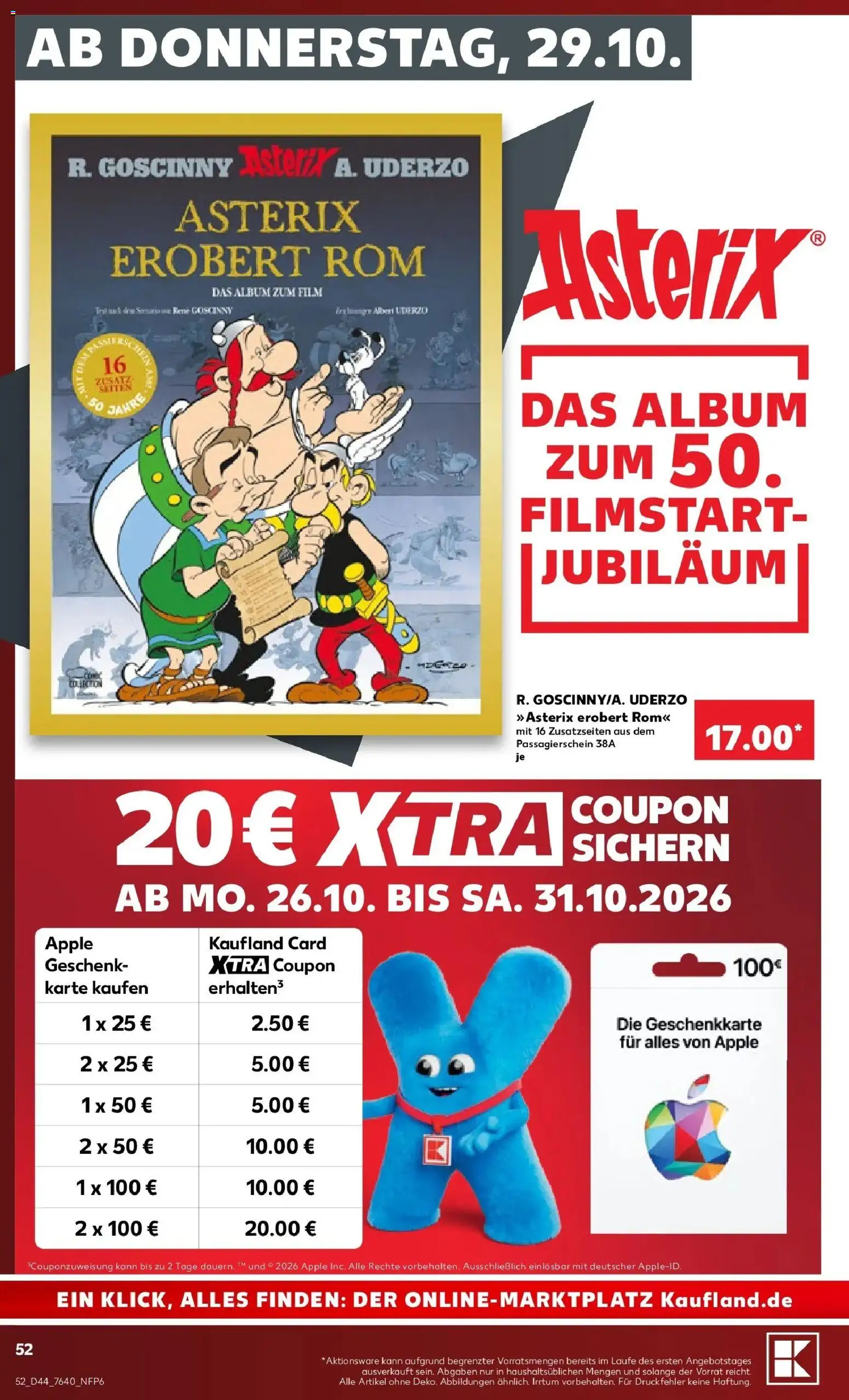 Prospekt Kaufland ab 26.10.2026 » Angebote Online zum Blättern | Seite: 56