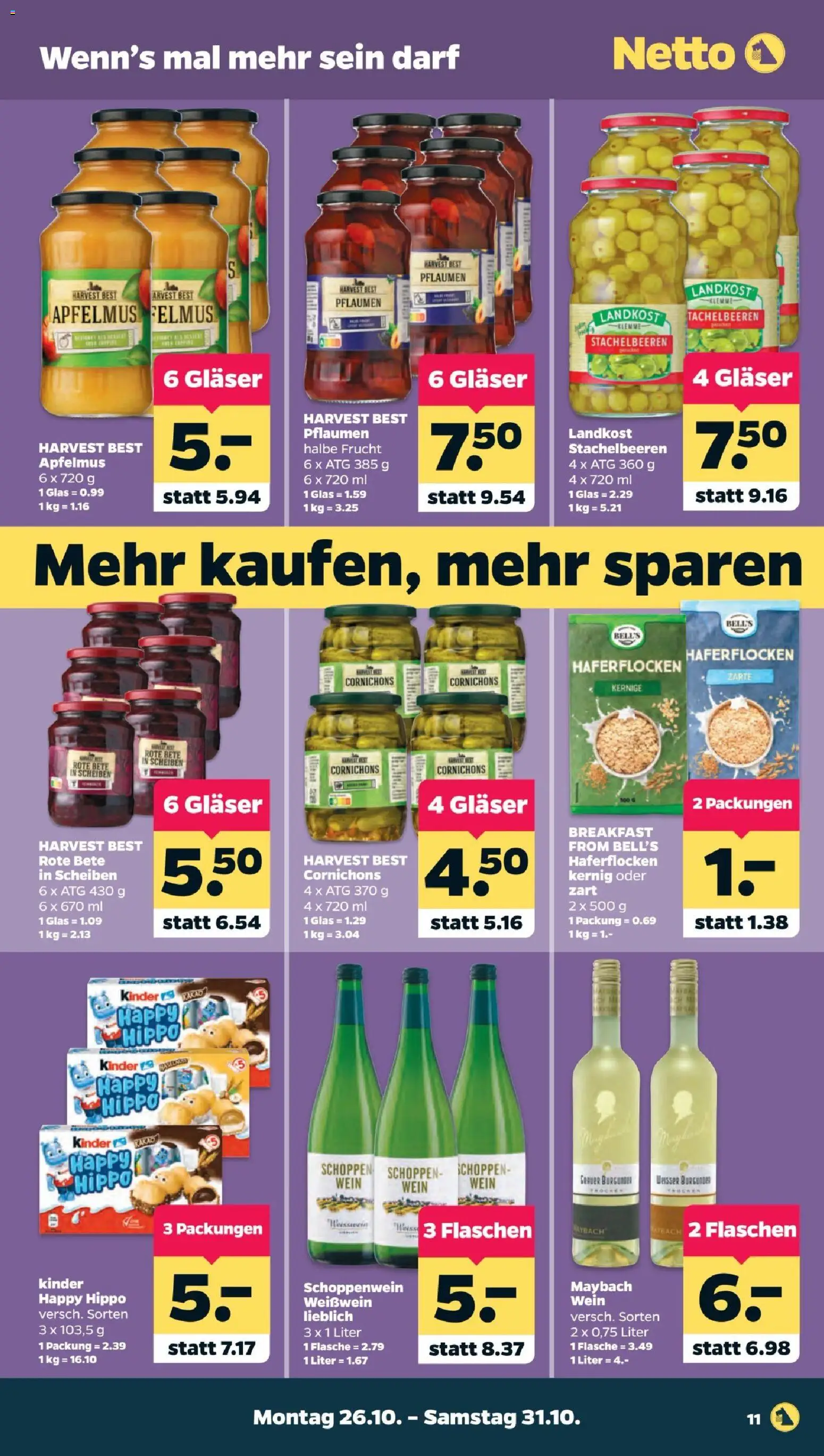 Netto Prospekt – gültig ab 26.10.2026 | Seite: 15