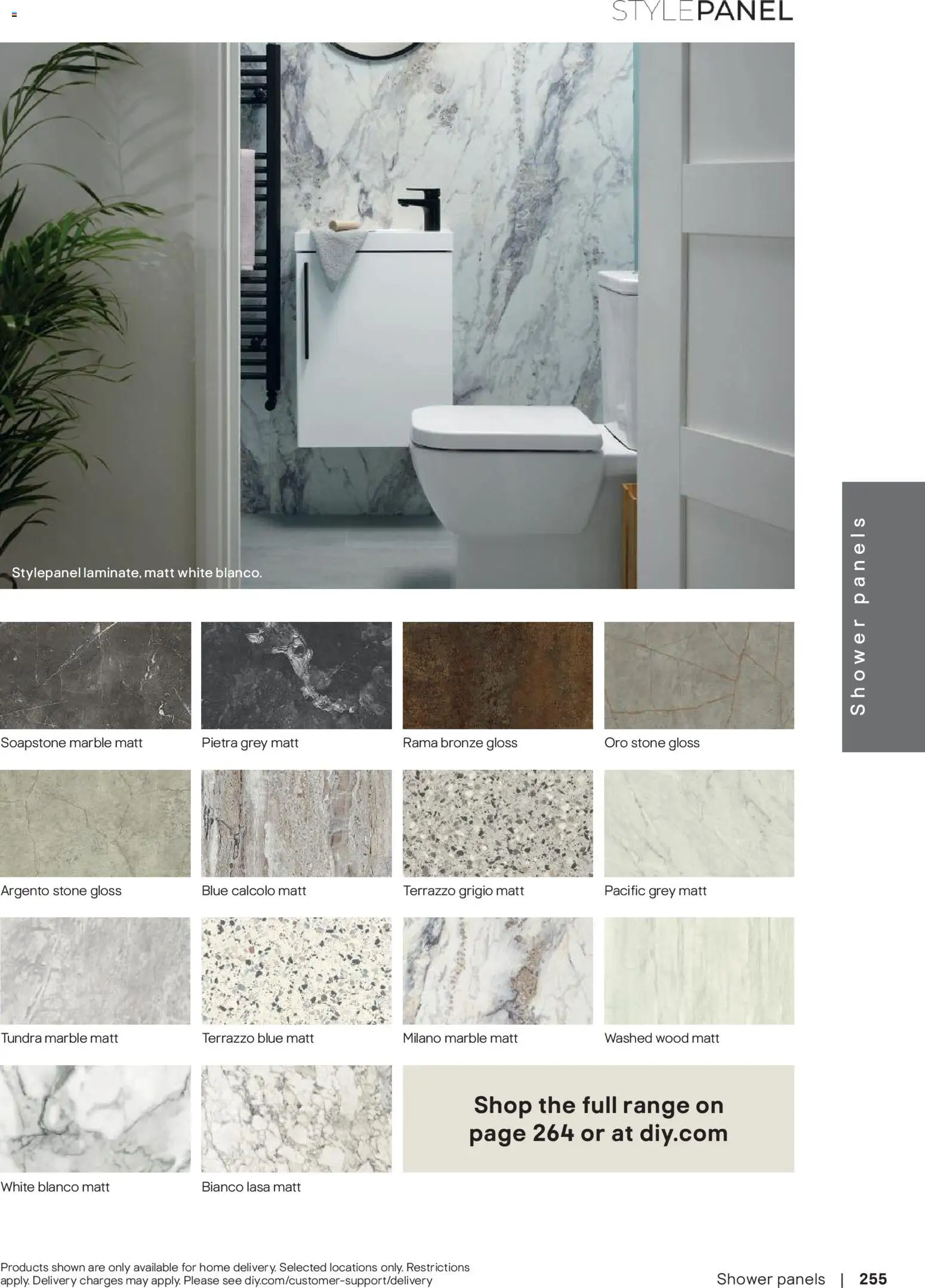 {H1} | Page: 256 | Products: Shower