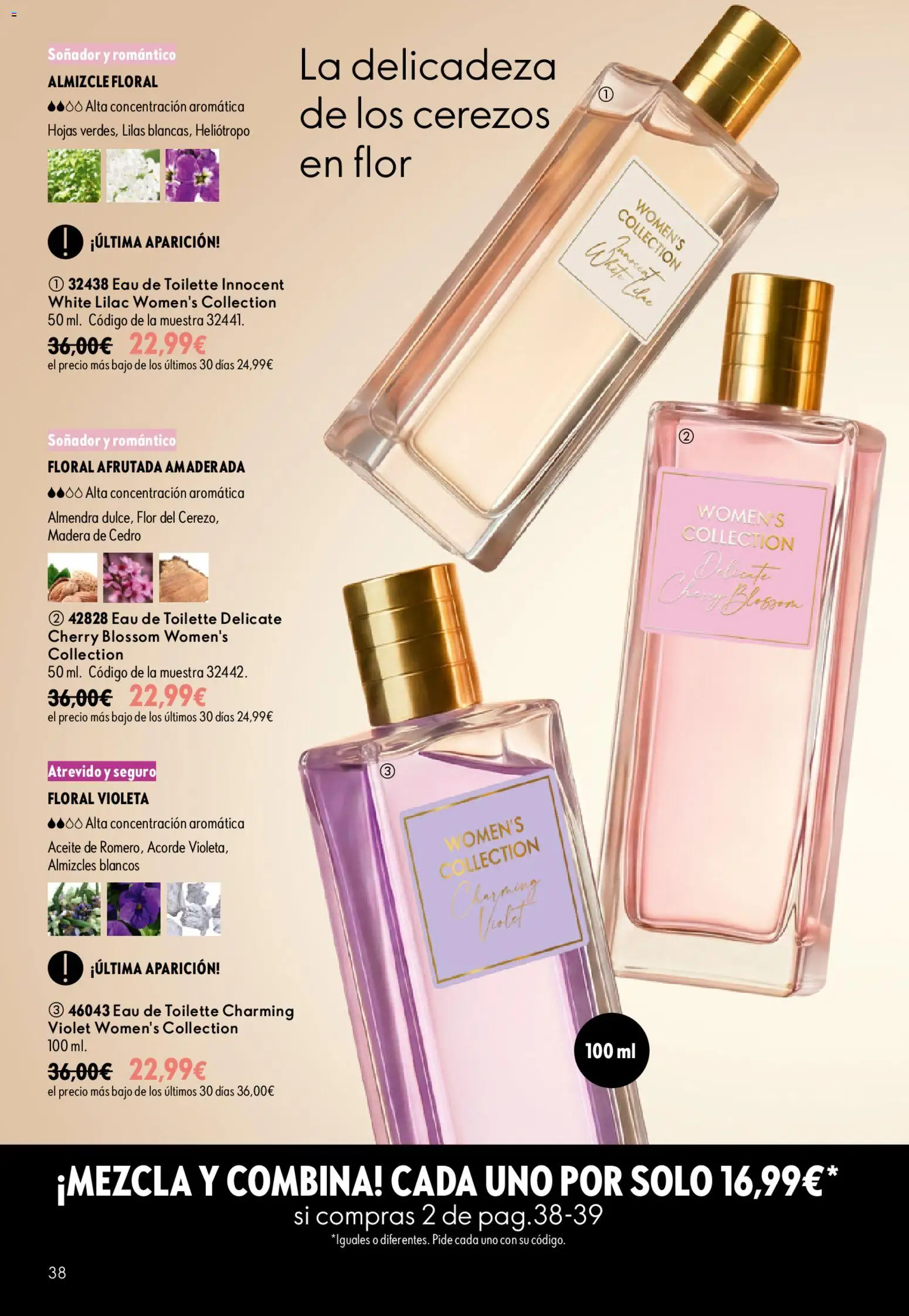 Oriflame - Catálogo Campaña 13 │ válido desde el 16/09/2026 | Página: 38 | Productos: Eau de toilette, Aceite