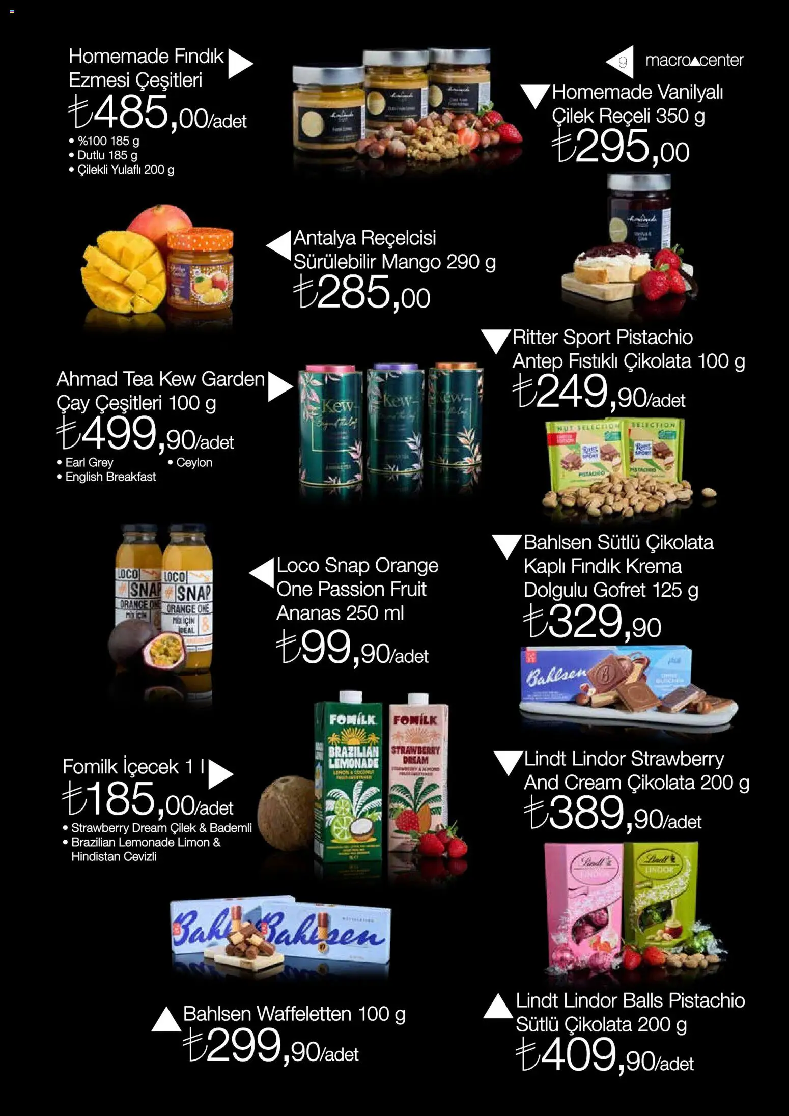 Migros Katalog - MacroStyle - 01 Temmuz 2026 tarihinden itibaren geçerlidir | Sayfa: 9 | Ürünler: Gofret, Ananas, Çilek, Krema