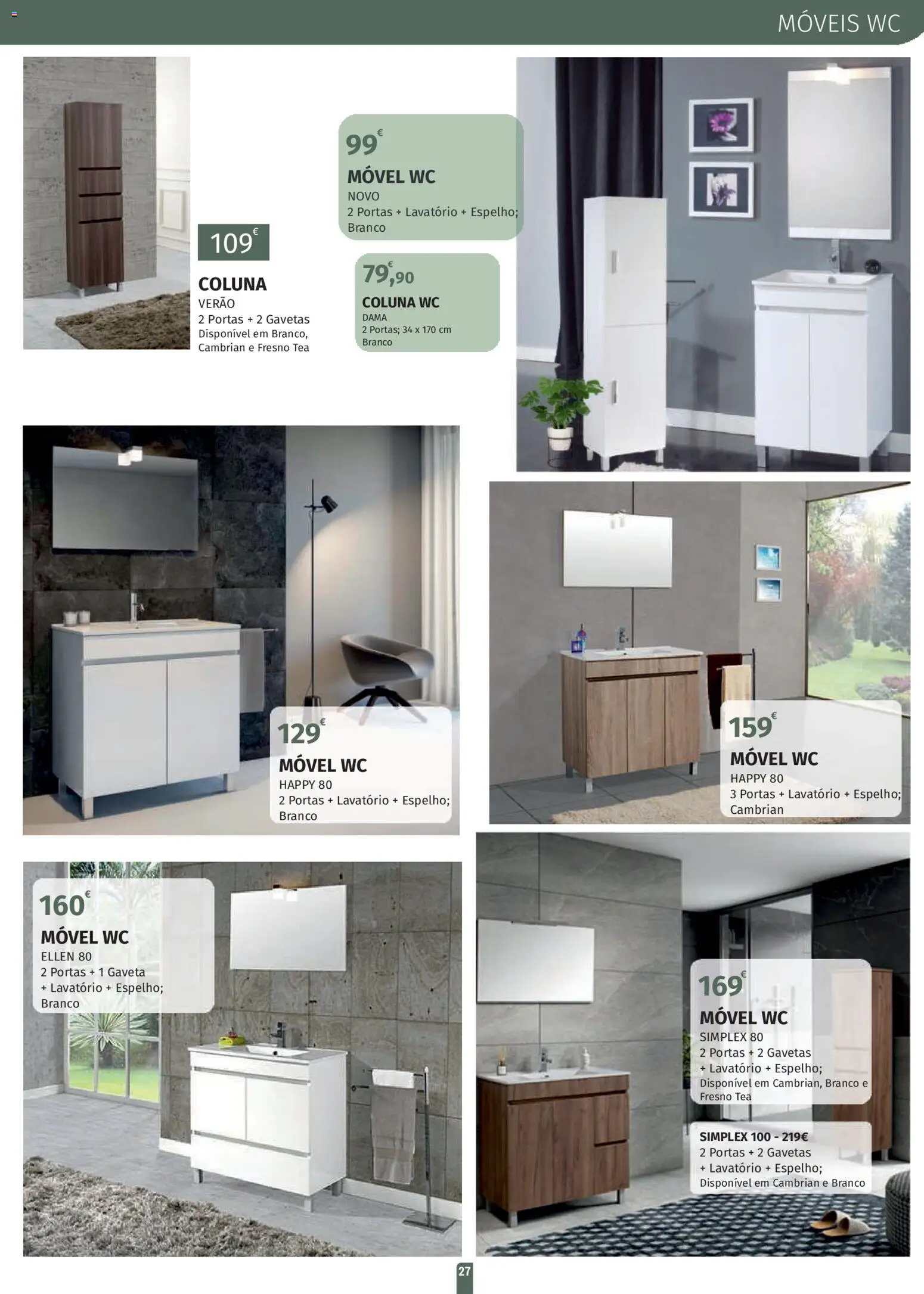 E.Leclerc folheto Jardim Fafe │ válido de 23.03.2026 | Página: 27 | Produtos: Portas, Lavatório
