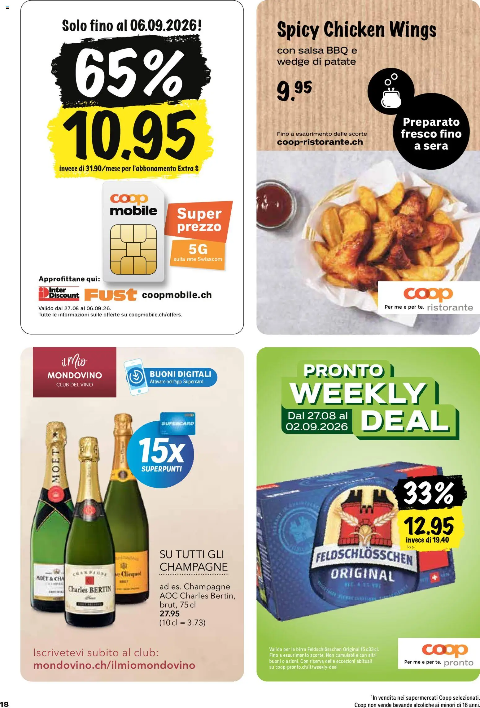 Coop aktionen IT – gültig ab 27.08.2026 | Seite: 18