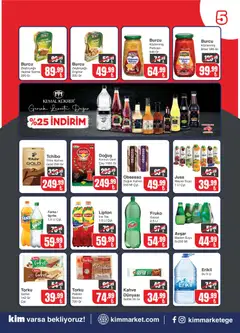 06 Temmuz 2026 tarihinden itibaren geçerli olan Kim Market kataloğu önizlemesi | Sayfa: 5