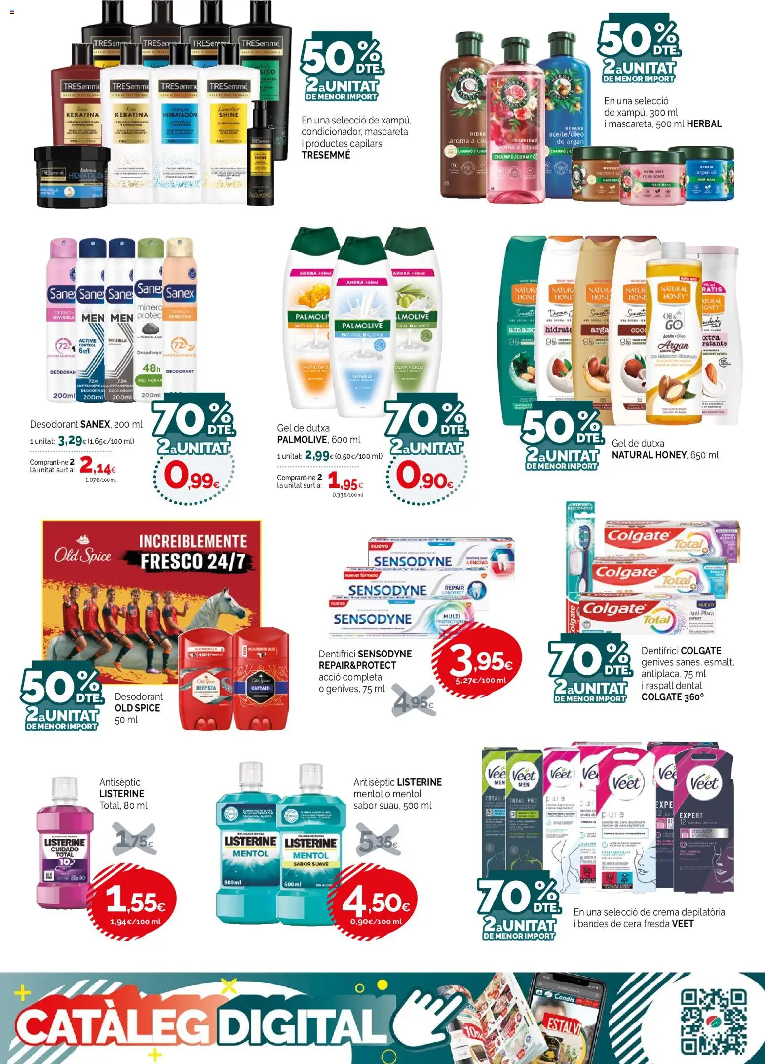 Condis folleto life │ válido desde el 17.06.2026 | Página: 22 | Productos: Champú, Aceite, Τυρόπιτα, Crema