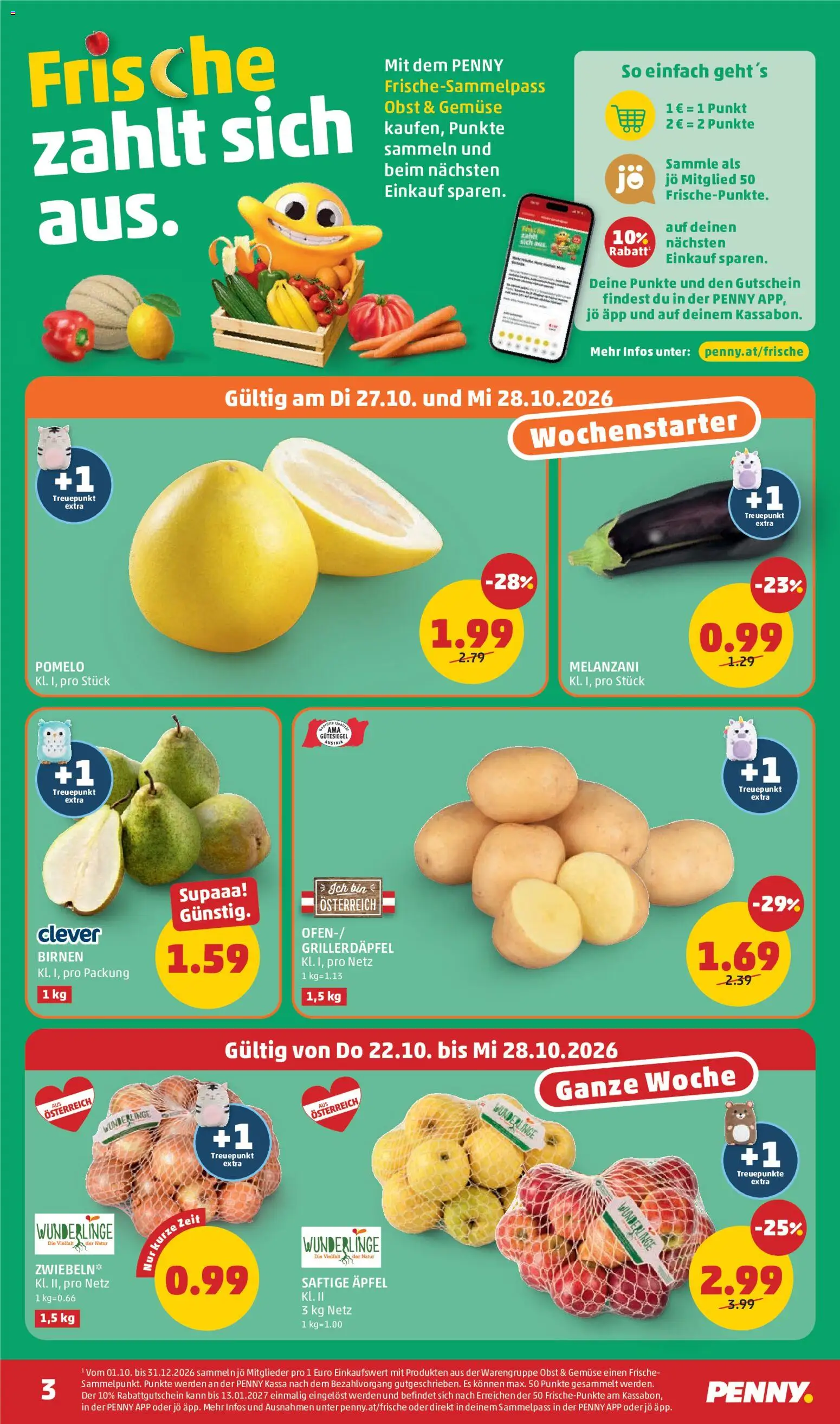 Penny Markt Flugblatt gültig ab 22.10.2026 | Seite: 3
