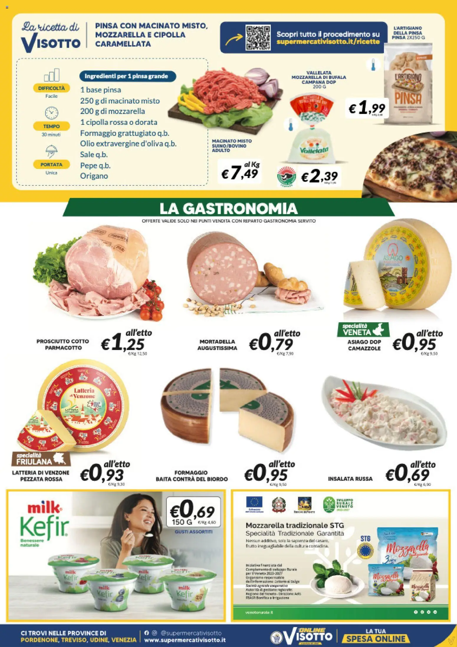 Volantino Visotto del 03.06.2026 | Pagina: 3 | Prodotti: Bovino, Sale, Suino, Mortadella