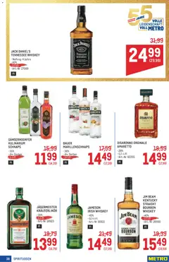 Metro angebote Profi ab 28.05.2026 gültig | Seite: 38 | Produkte: Whiskey, Bourbon