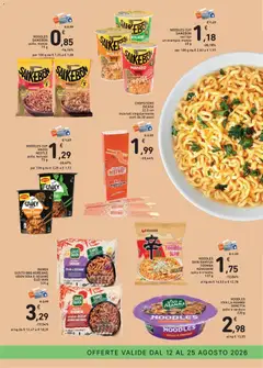 Anteprima del volantino RAMEN GUSTO BBQ KOREANO, UDON SOIA E SESAMO SUZI WAN, RAMEN GUSTO BBQ KOREANO, UDON SOIA E SESAMO SUZI WAN 320 g valido a partire dal 12/08/2026 | Pagina: 7