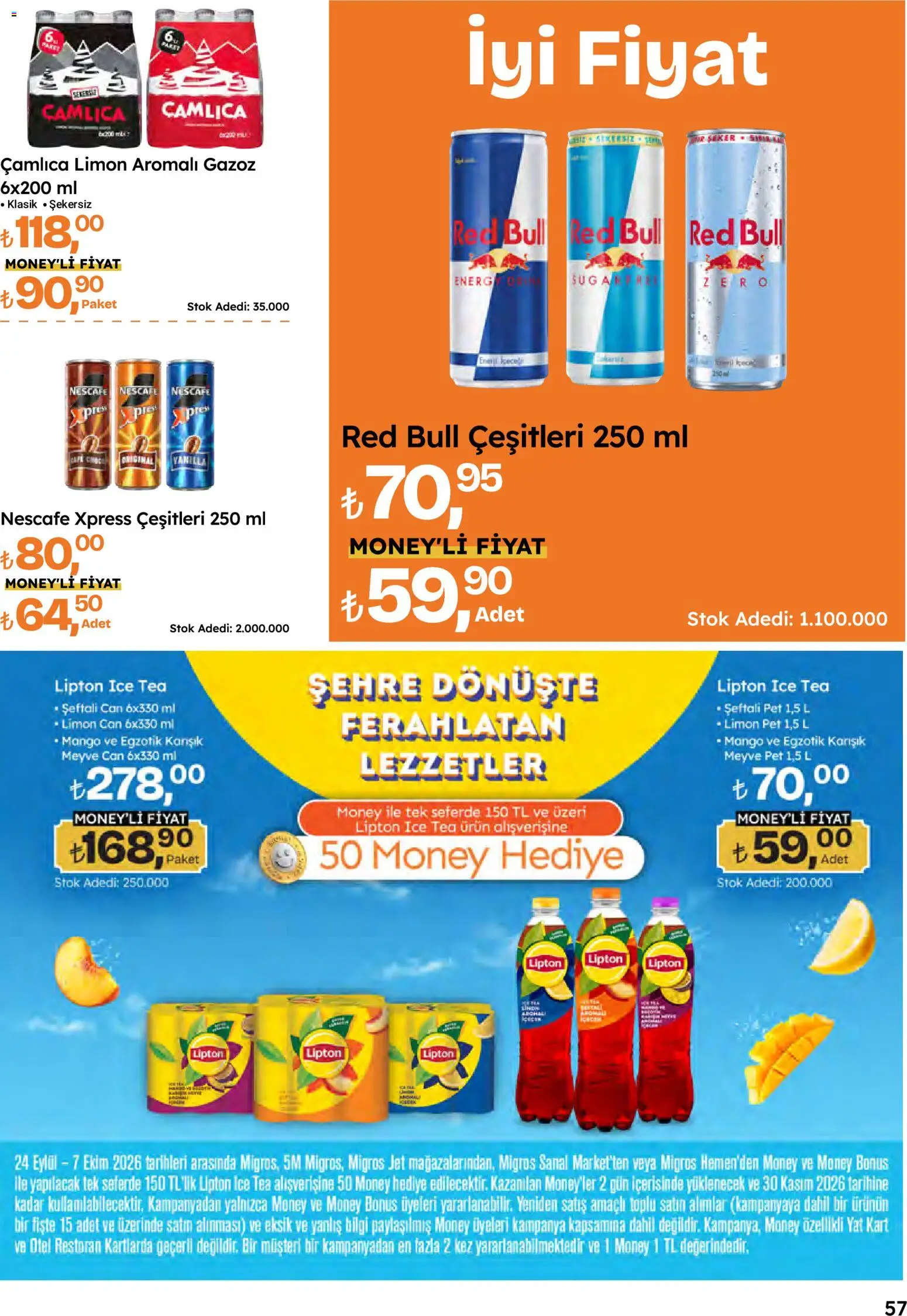 Migros Katalog - Migroskop - 24 Eylül 2026 tarihinden itibaren geçerlidir | Sayfa: 57