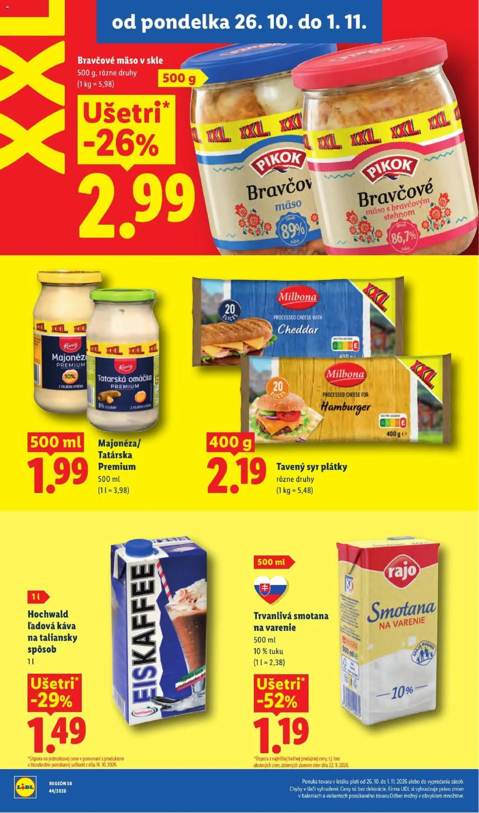 Nové Lidl akcie – leták je platný od 26.10.2026 | Strana: 36