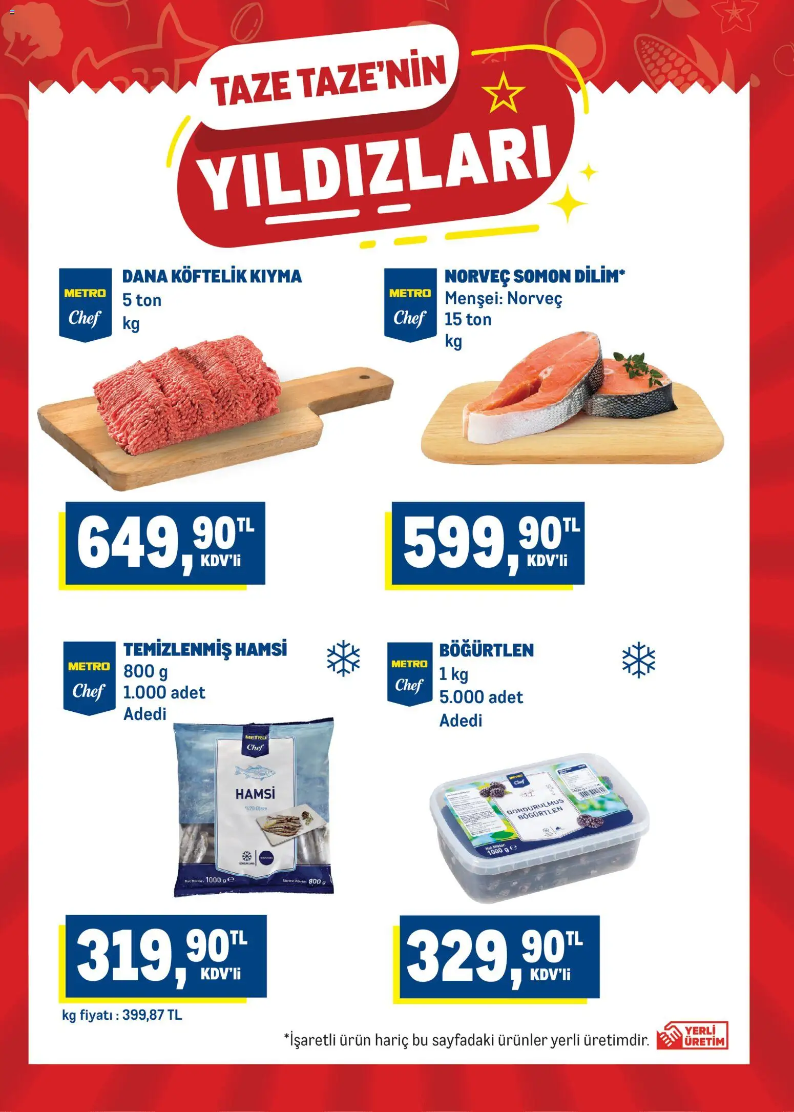 Metro Katalog - 09 Eylül 2026 tarihinden itibaren geçerlidir | Sayfa: 3 | Ürünler: Kıyma, Böğürtlen, Somon, Hamsi