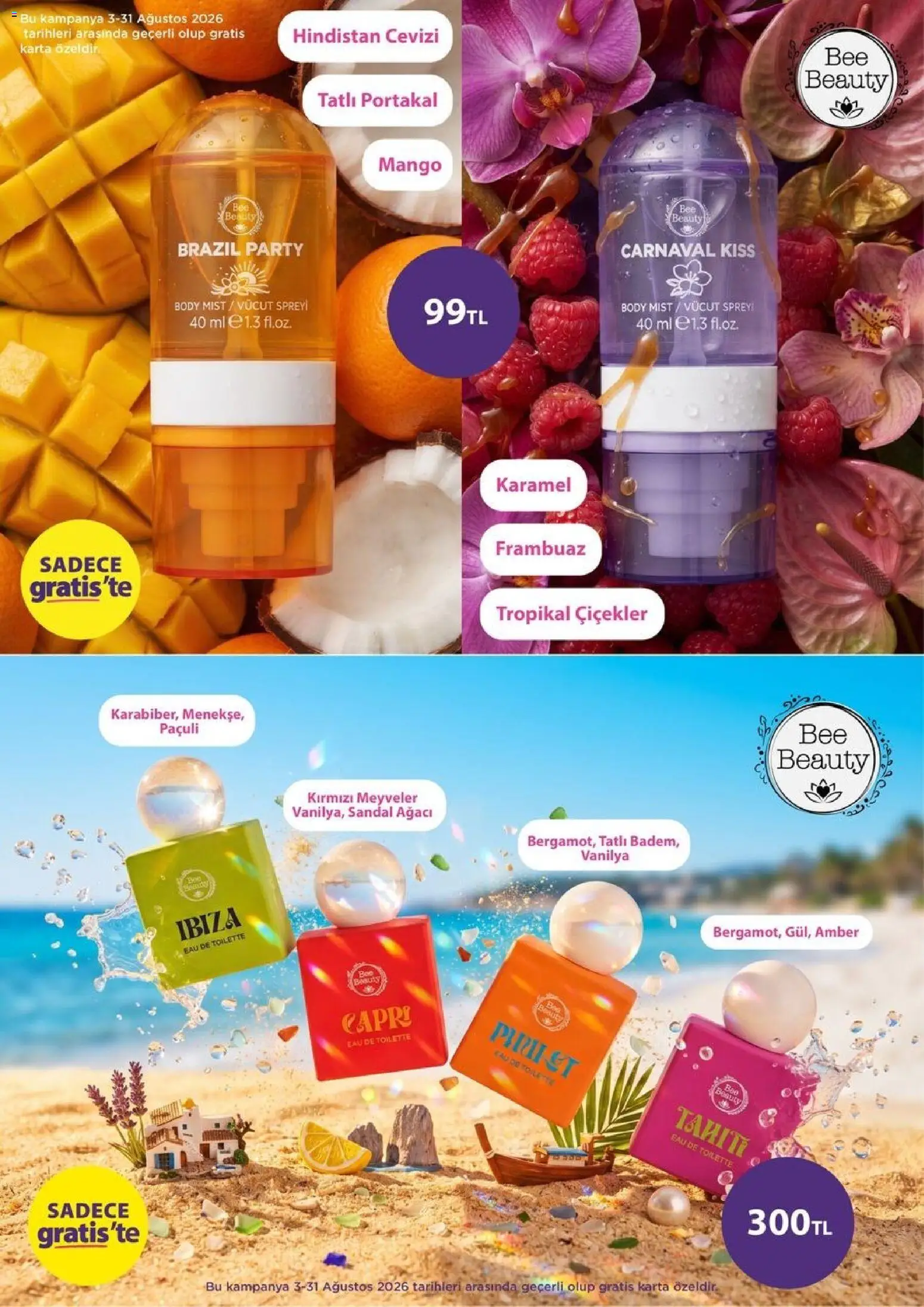 Gratis Güncel katalog - 03 Ağustos 2026 tarihinden itibaren geçerlidir | Sayfa: 41 | Ürünler: Frambuaz, Hindistan Cevizi, Portakal, Mango