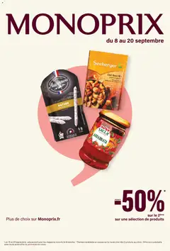 Monoprix - Prévisualisation de Monoprix catalogue valide à partir de 08/09/2026