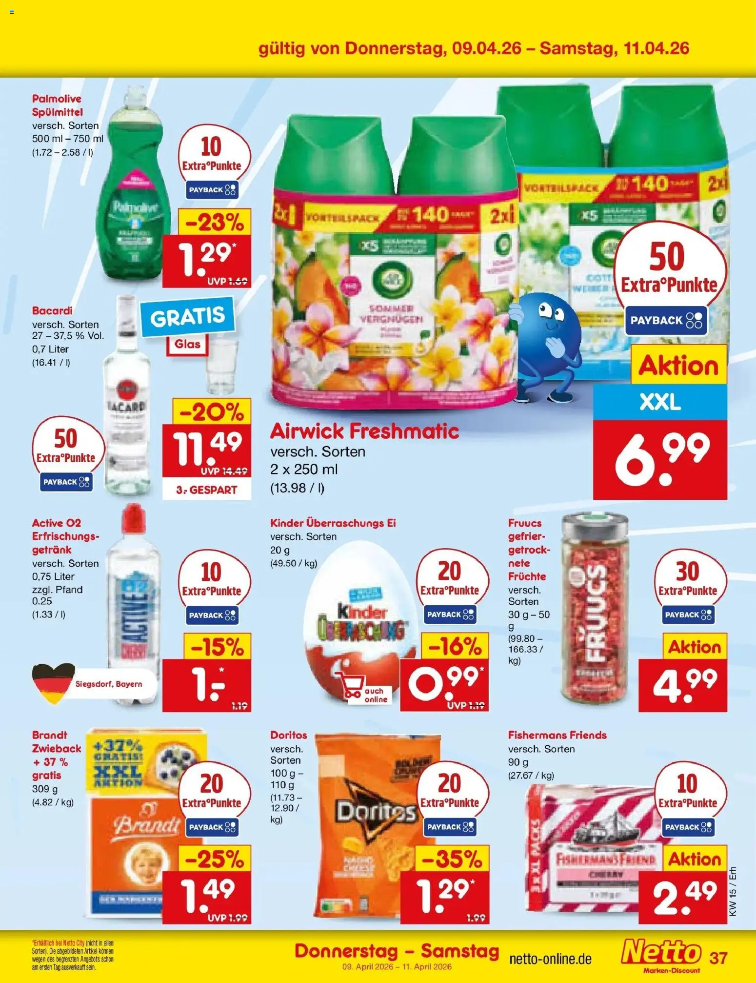 Netto Marken-Discount Prospekt München	 – gültig ab 07.04.2026 | Seite: 53 | Produkte: Bacardi