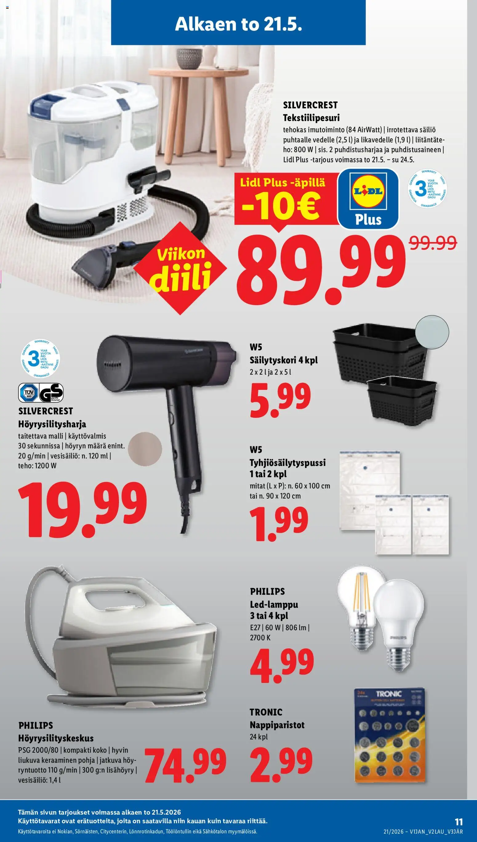 Lidl tarjoukset – voimassa 21.05.2026 alkaen | Sivu: 13