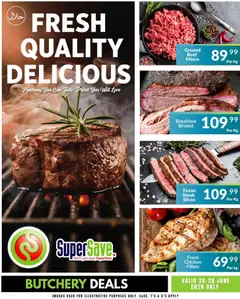 Super Save specials catalogue – valid from 26/06/2026