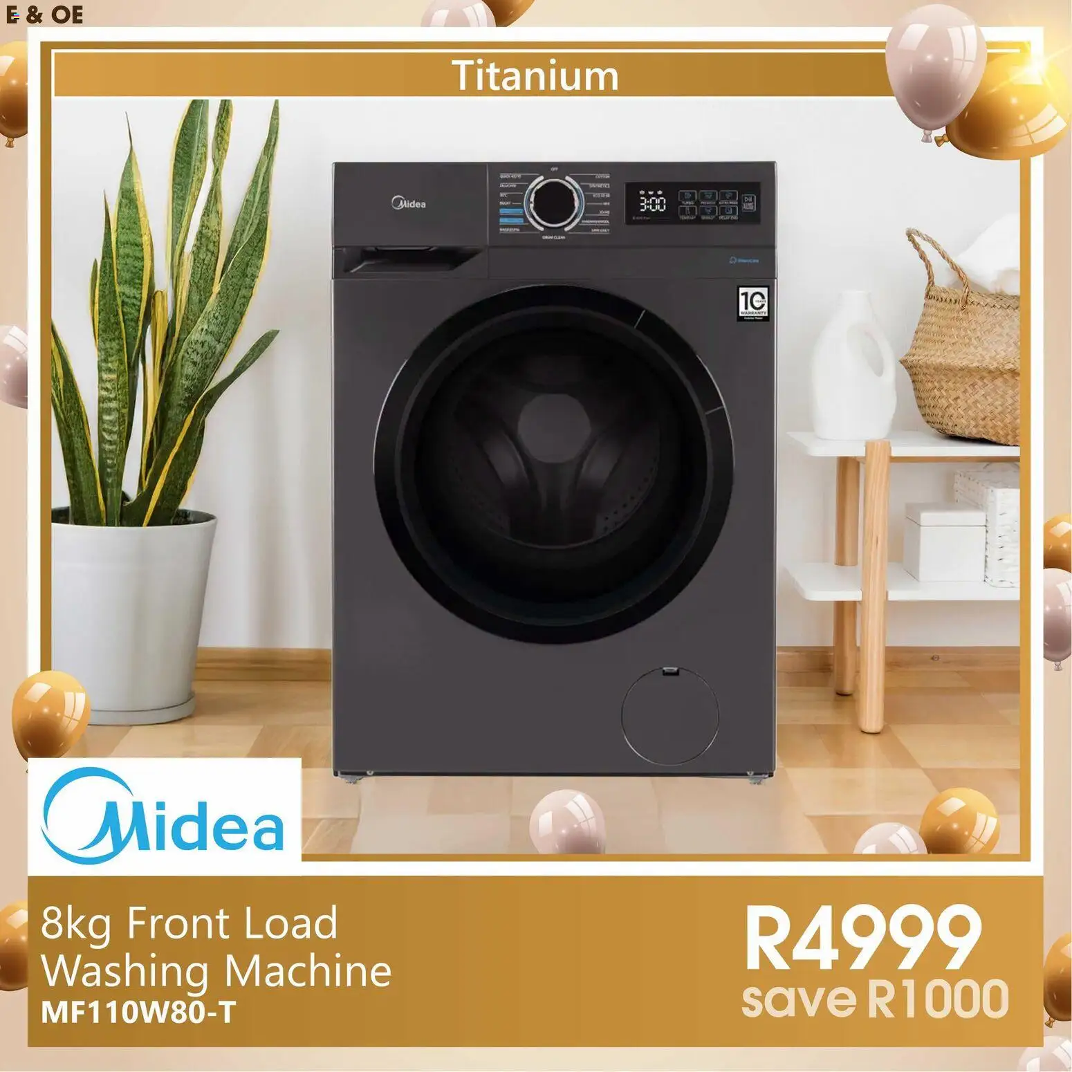 New Tafelberg Furnishers catalogue – valid from 09/09/2026 | Page: 12 | Products: Washing machine
