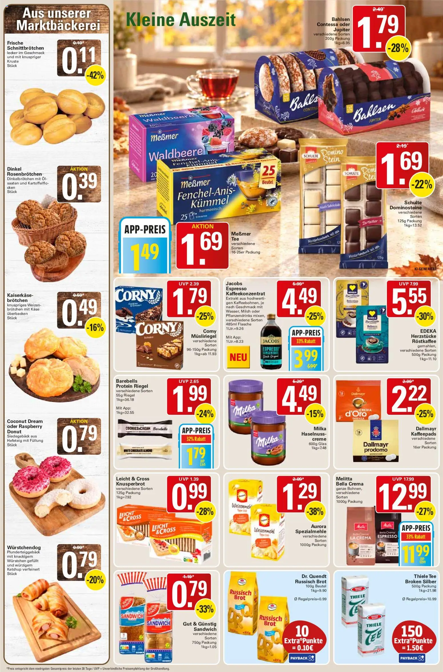 WEZ Prospekt – gültig ab 26.10.2026 | Seite: 10 | Produkte: Kaffeepads, Messmer, Weizenmehl, Dallmayr