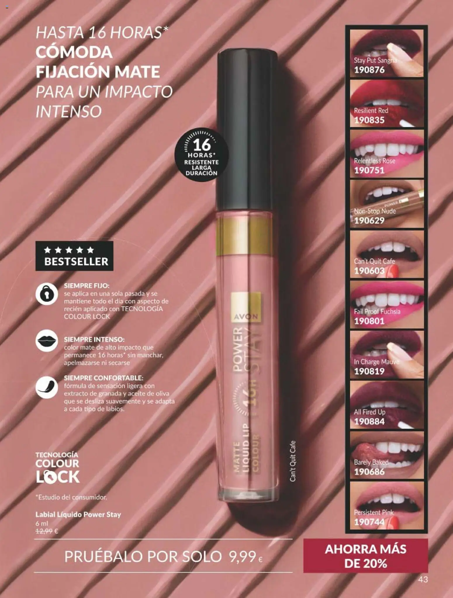 Catálogo AVON campaña 9 │ válido desde el 01/09/2026 | Página: 43