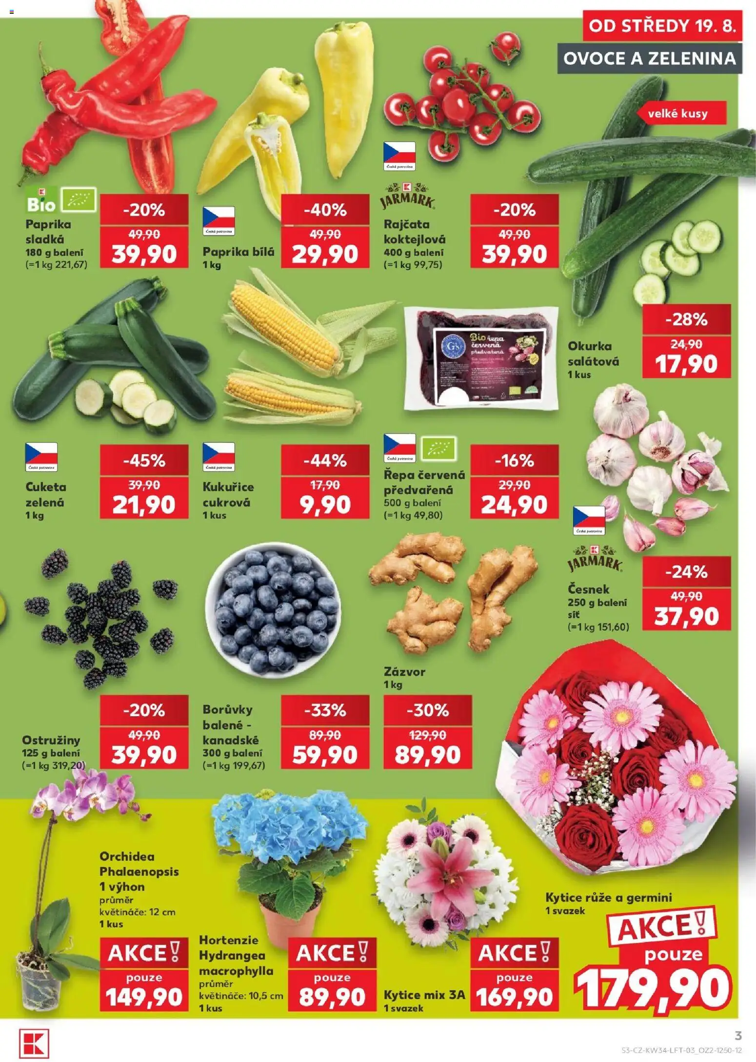 Kaufland leták - Plzeň od 19.08.2026 | Strana: 3
