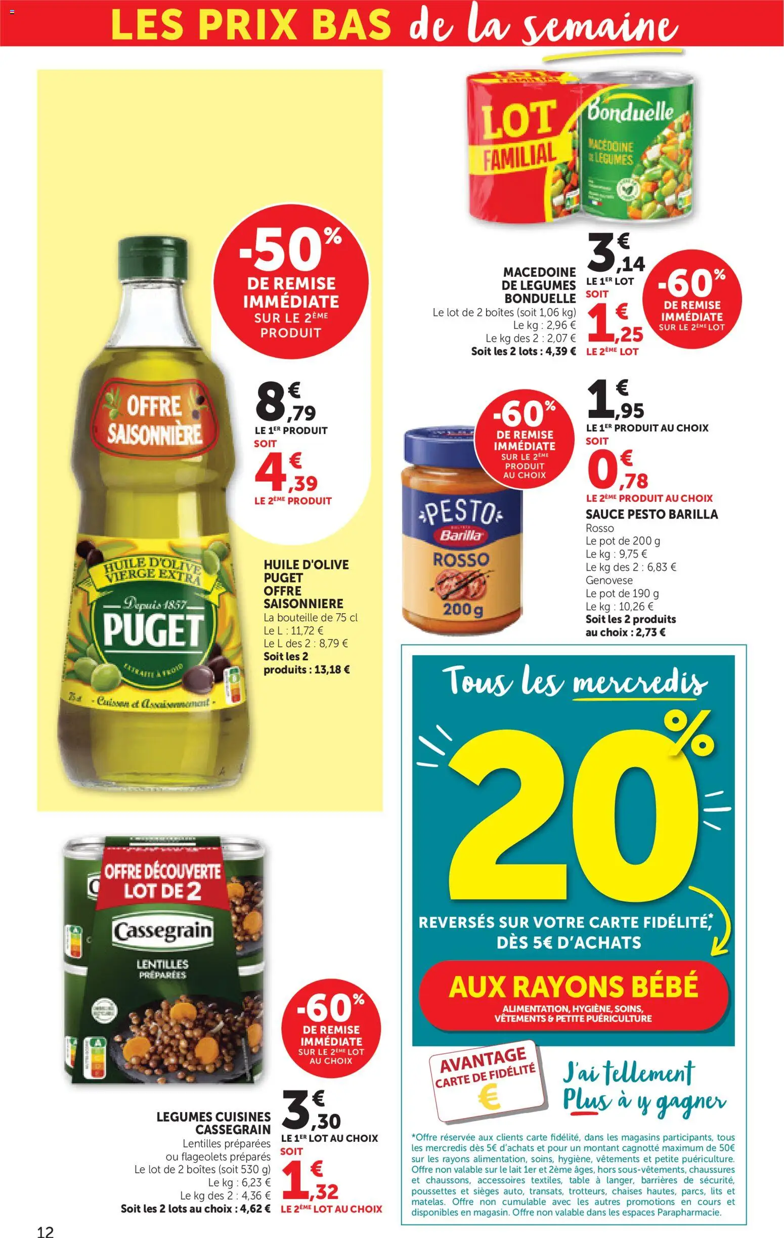 {H1} | Page: 12 | Produits: Huile d'olive vierge, Pesto, Vêtements, Huile