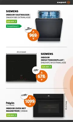 Expert folder - Voorbeeld van een folder van Expert, geldig van 07-09-2026 | Pagina: 12 | Producten: Oven, Vaatwasser, Inductiekookplaat, Magnetron