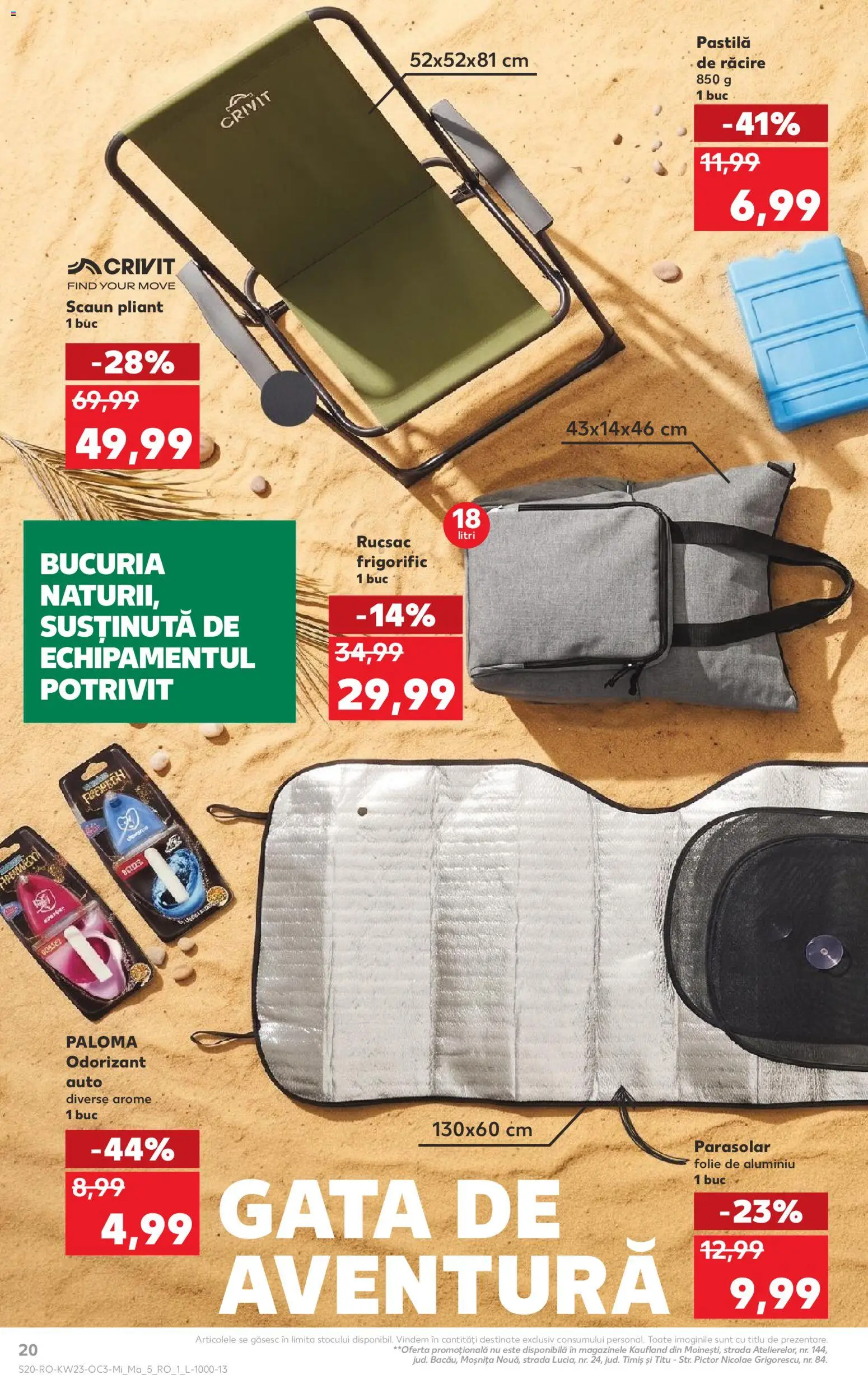 Kaufland RO akciós ujság - amely érvényes a következő dátumtól: 03.06.2026 | Oldal: 20