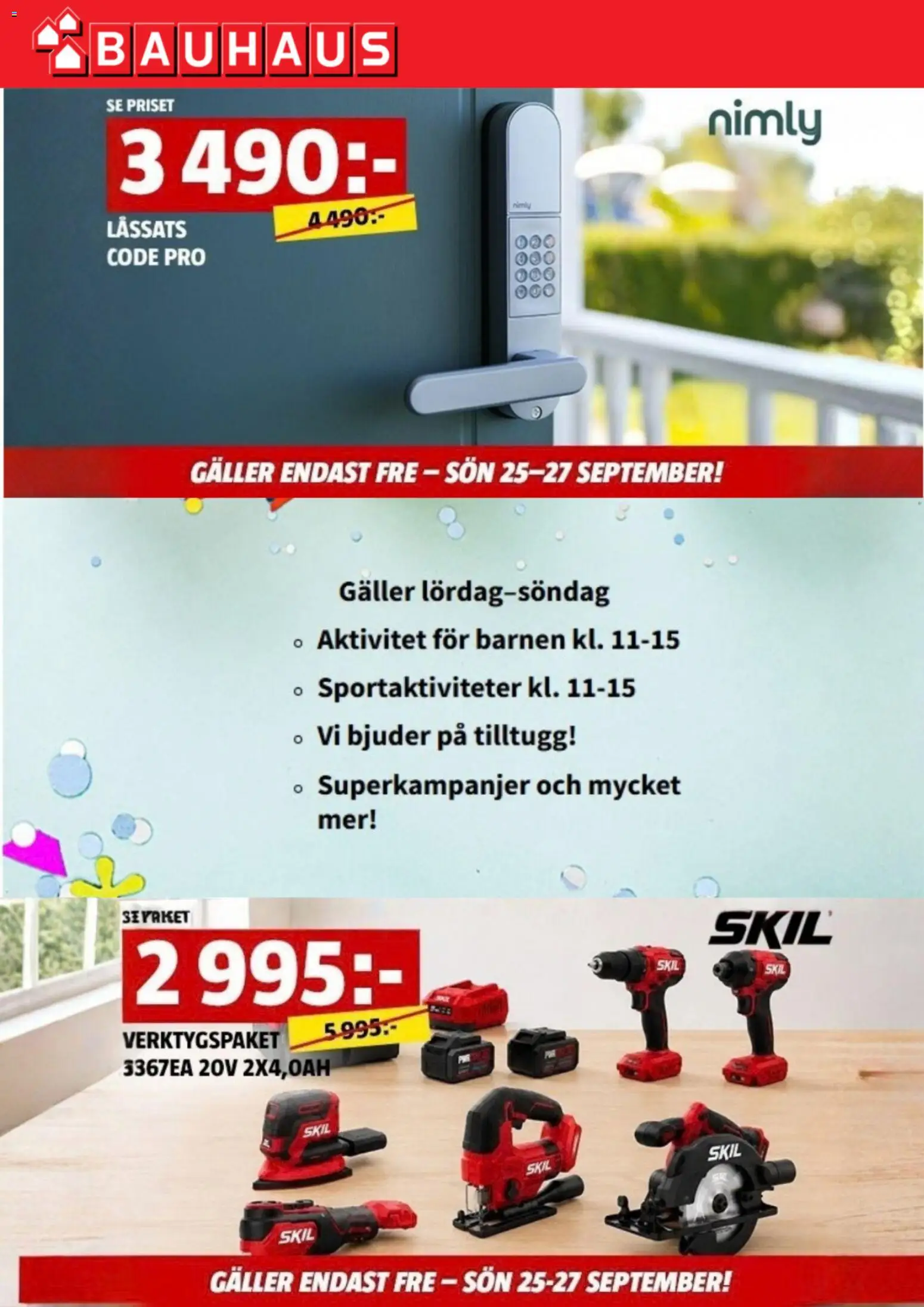 Bauhaus reklamblad aktuell från 25/09/2026 | Sida: 3