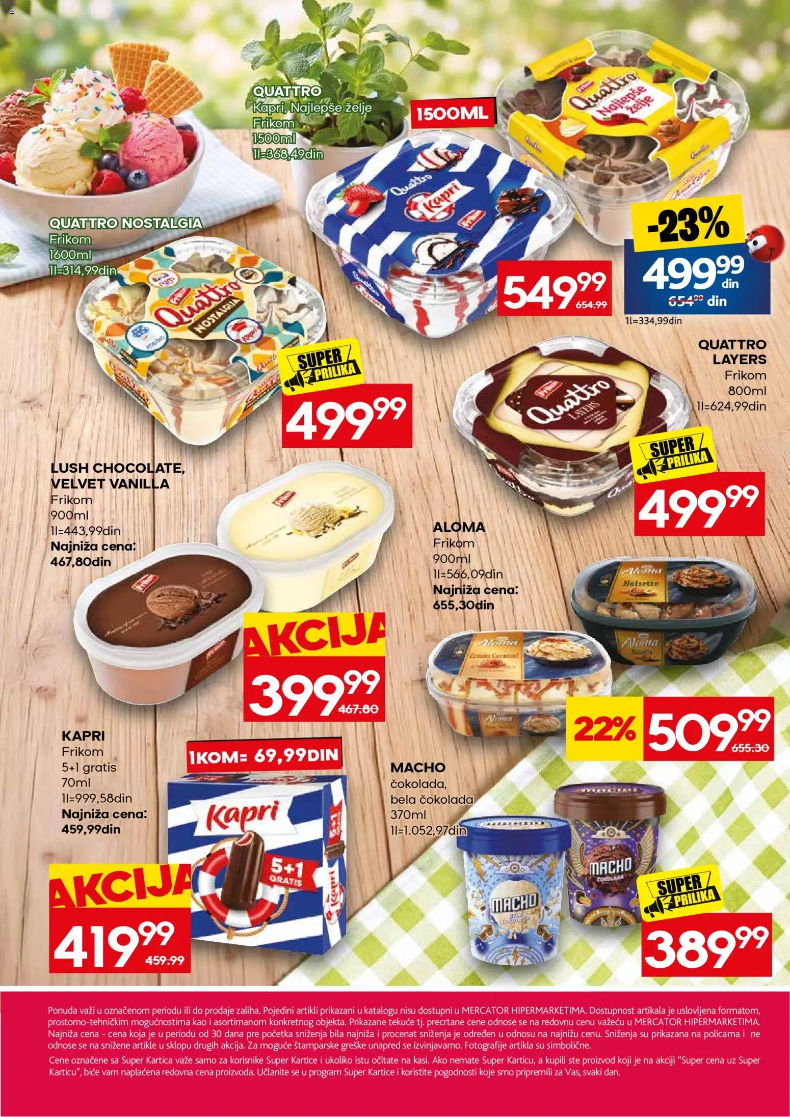 Mercator katalog - važi od 31.08.2026 | Strana: 56 | Proizvode: Bela čokolada, Čokolada