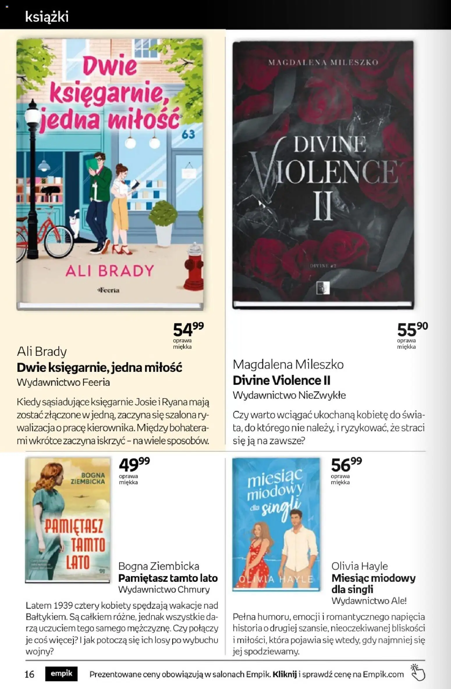 Empik promocje - Tom kultury Książki od 01.07.2026 | Strona: 16