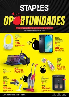 Pré-visualização Staples Folheto Oportunidades válido de 01.06.2026