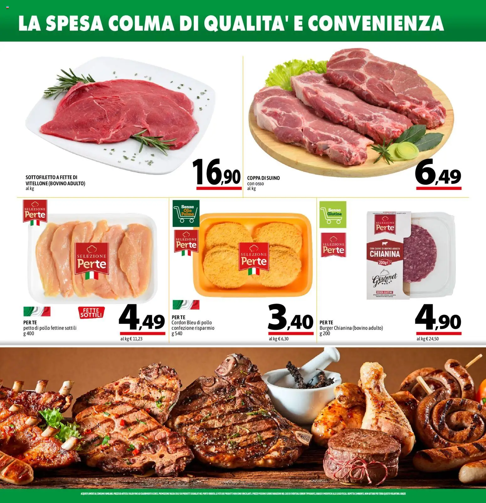 Volantino A&O del 20/08/2026 | Pagina: 2 | Prodotti: Senza glutine, Petto di Pollo, Suino, Terra