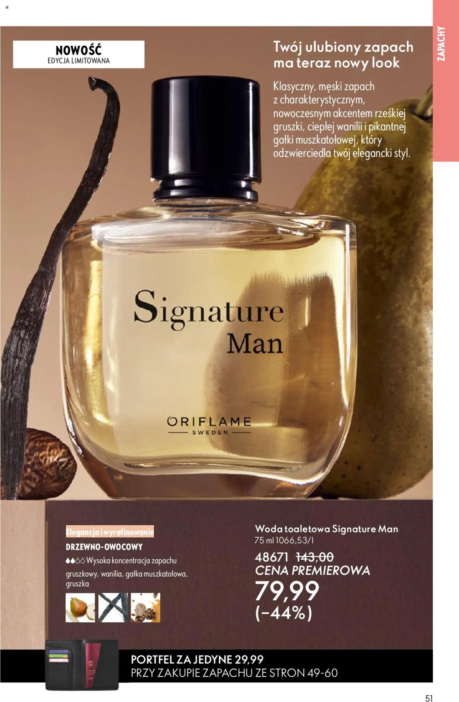 Oriflame Katalog 8 2026 od 27.05.2026 | Strona: 51 | Produkty: Portfel, Zapach, Woda toaletowa, Woda