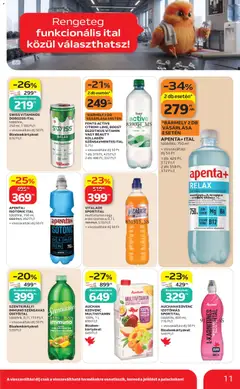 Auchan akciós újság - amely érvényes a következő dátumtól: 2026.09.24. | Oldal: 11 | Termékek: Magnézium, Szentkirályi, Gránátalma, Multivitamin
