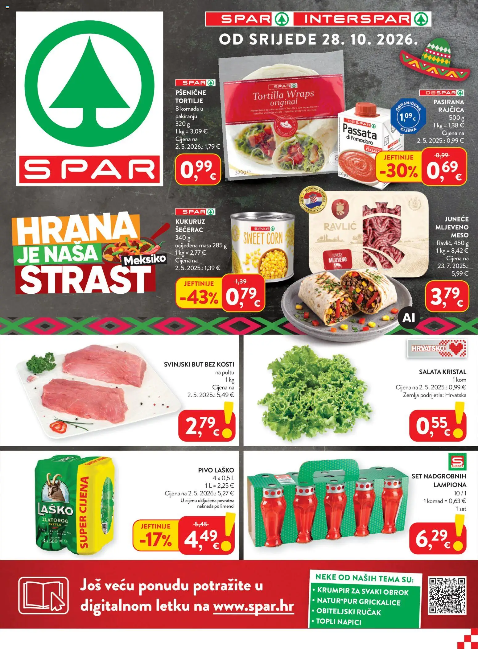 Interspar katalog | vrijedi od 28.10.2026 | Stranica: 1