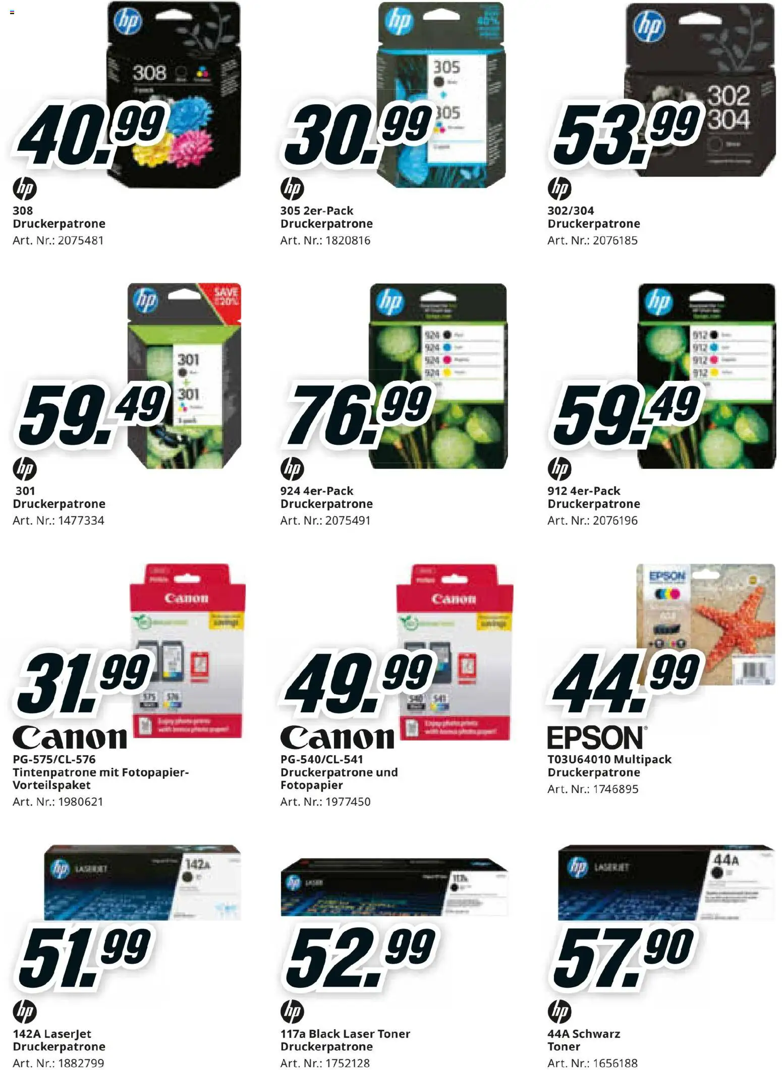 Media Markt Superstart gültig ab 25.08.2026 | Seite: 11 | Produkte: Toner