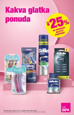 Bipa Katalog - Pregled kataloga iz trgovine Bipa, vrijedi od 29.10.2026