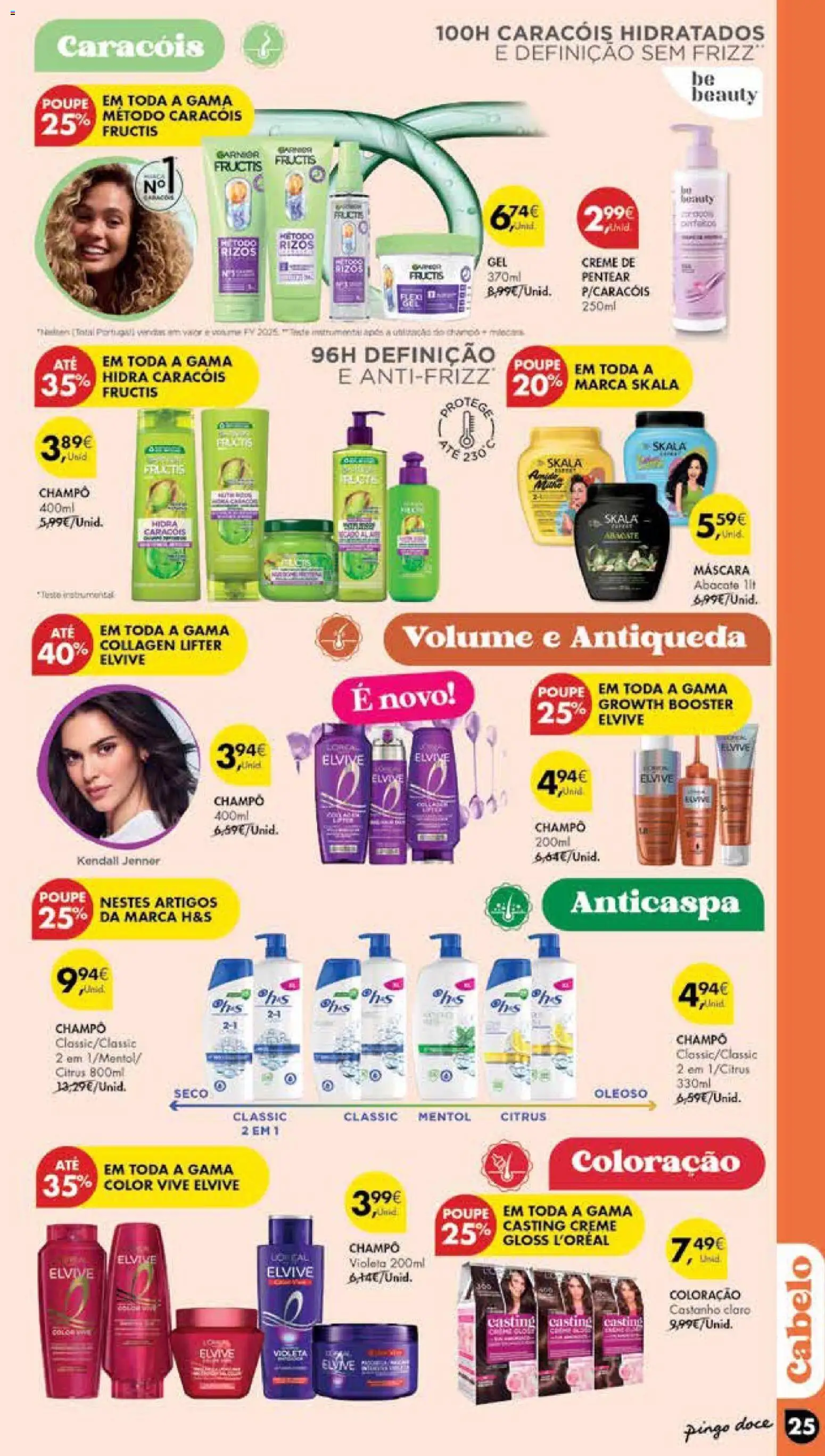 Pingo Doce Poupe Esta Semana Madeira │ válido de 18/08/2026 | Página: 25 | Produtos: Gloss, Champô, Abacate, Creme