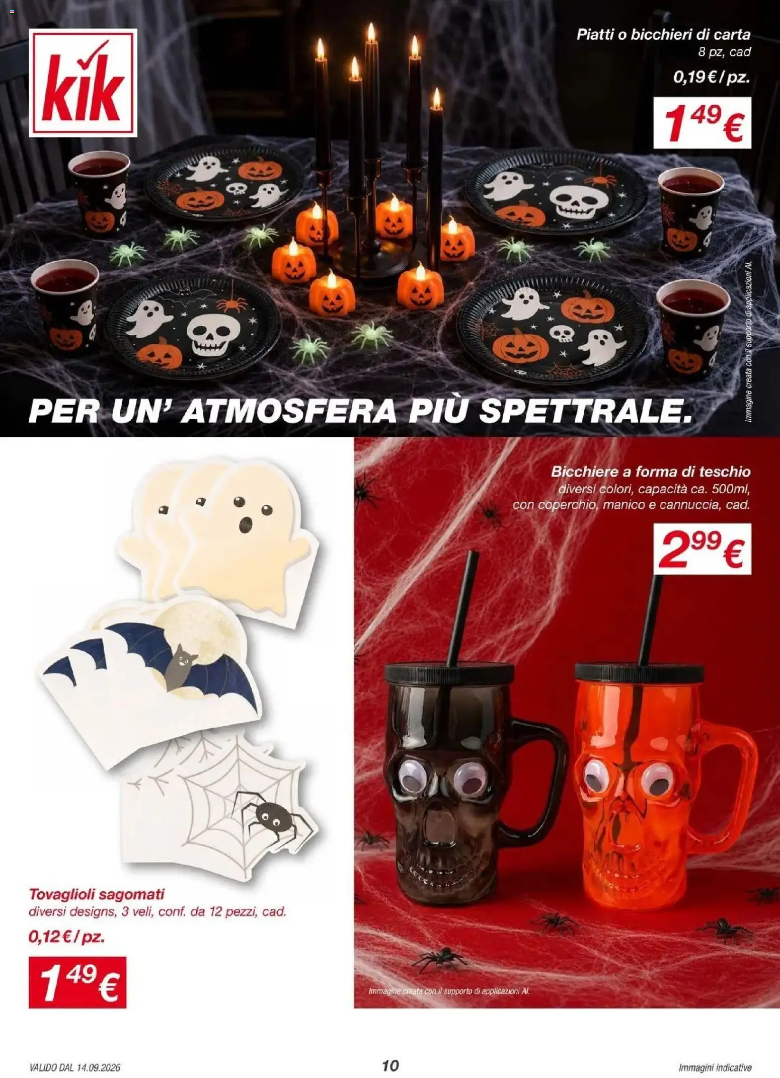 Nuovo KiK volantino Feltre (Bl) dal 11/09/2026 > offerte anteprima 🛍️ | Pagina: 10 | Prodotti: Piatti, Bicchiere
