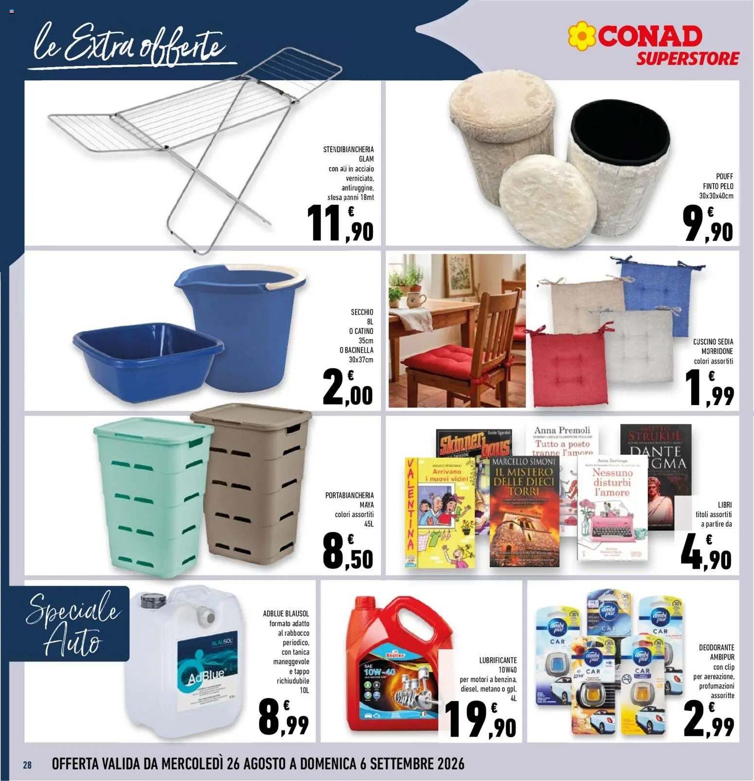 Volantino Conad del 26/08/2026 | Pagina: 28