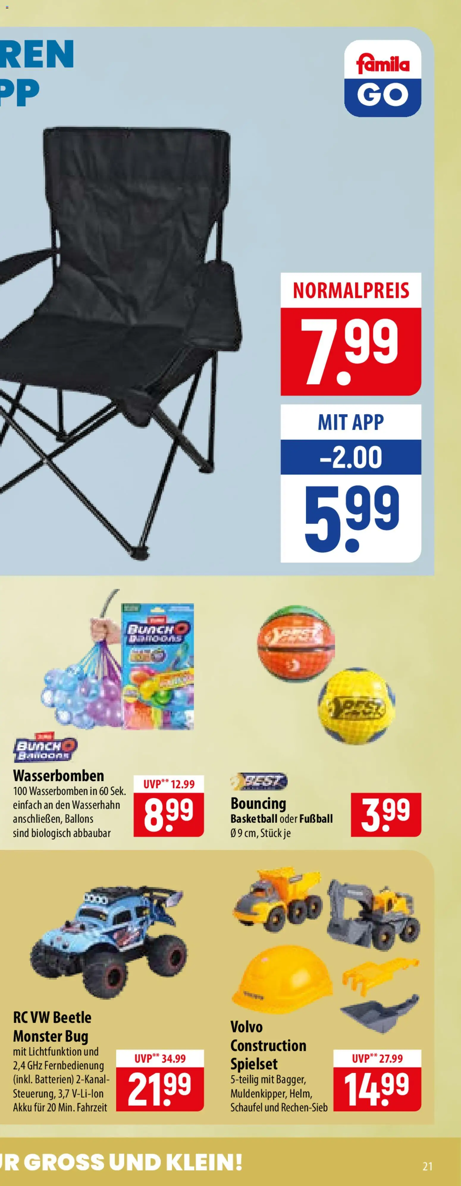 Famila Prospekt – gültig ab 13.07.2026 | Seite: 41 | Produkte: Batterien, Fußball, Monster, Basketball