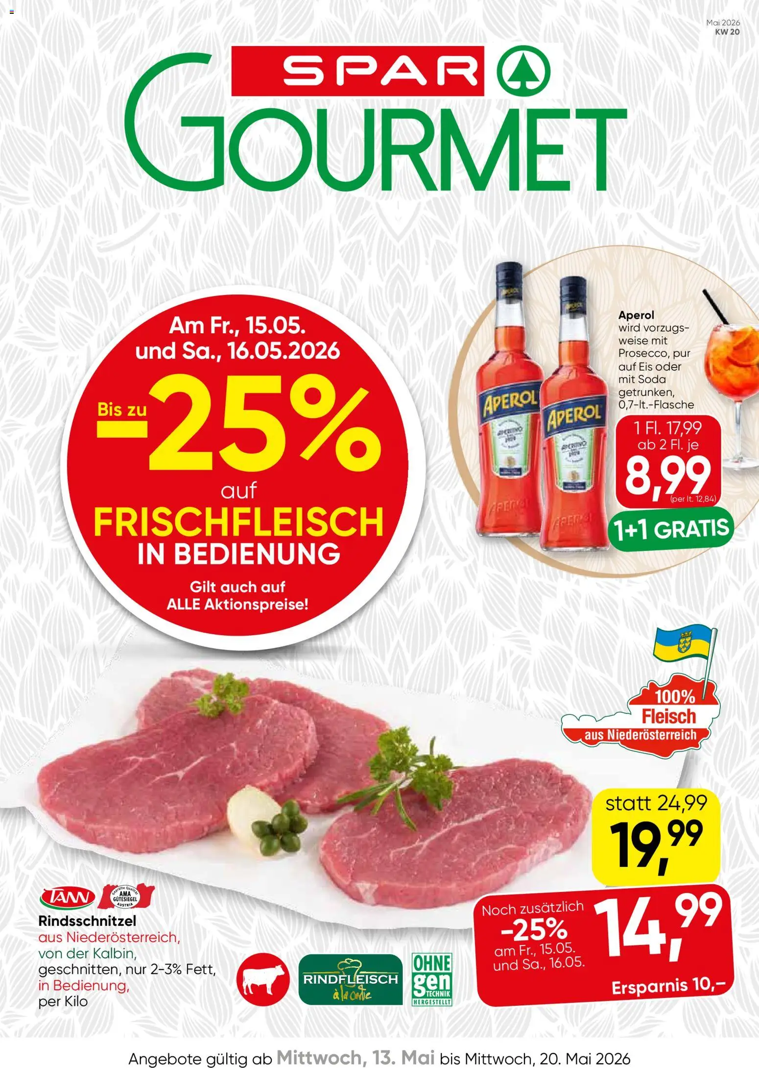 SPAR Gourmet Flugblatt gültig ab 13.05.2026 | Seite: 1