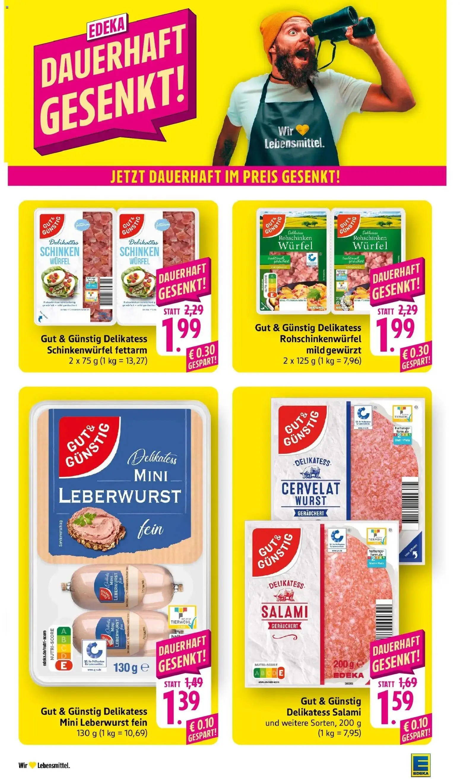 Edeka Prospekt Bruchsal (ab 19.10.2026) » Angebote Online | Seite: 24 | Produkte: Wurst, Salami, Schinken