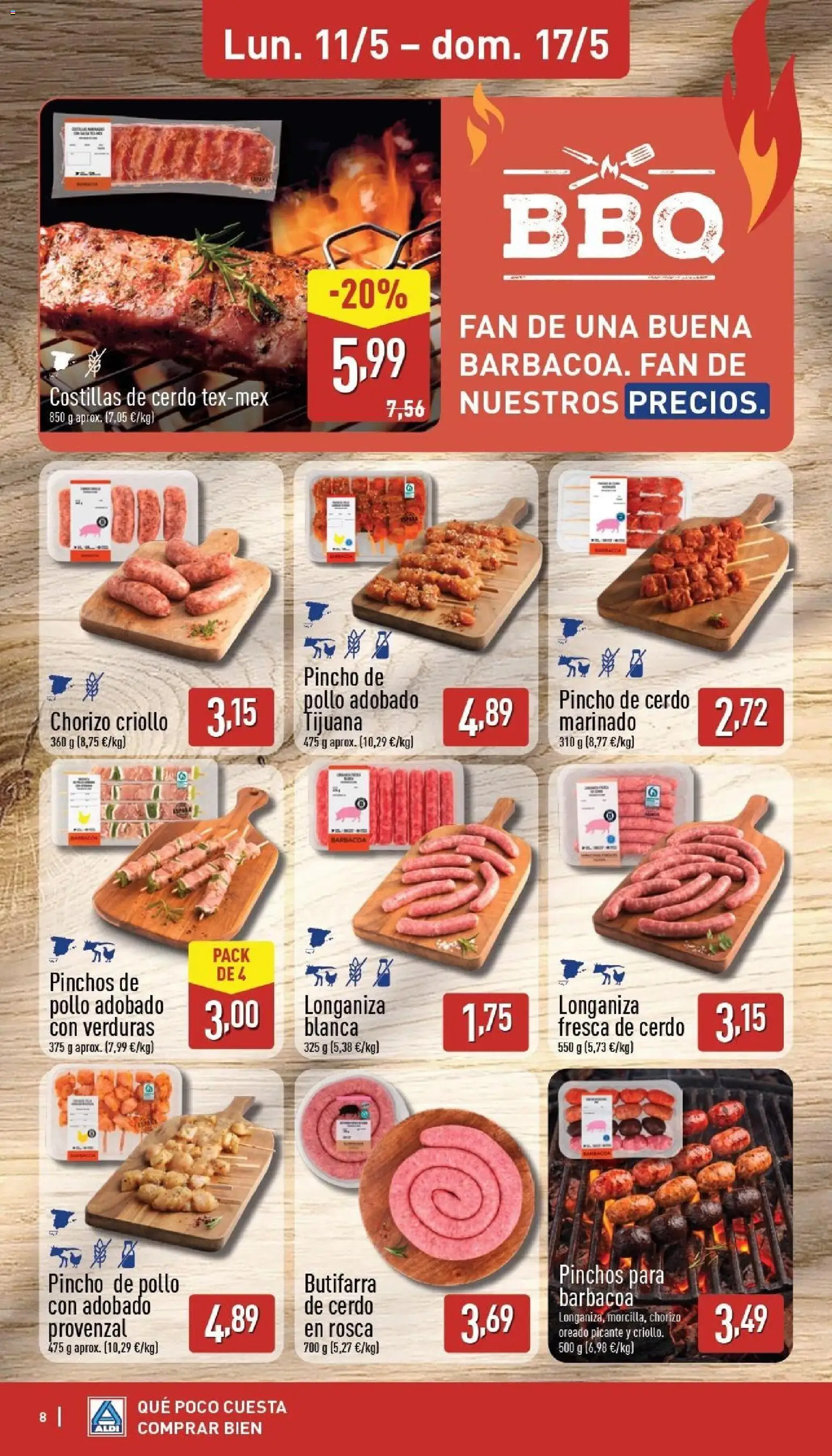 Aldi folleto Baleares │ válido desde el 11.05.2026 | Página: 8