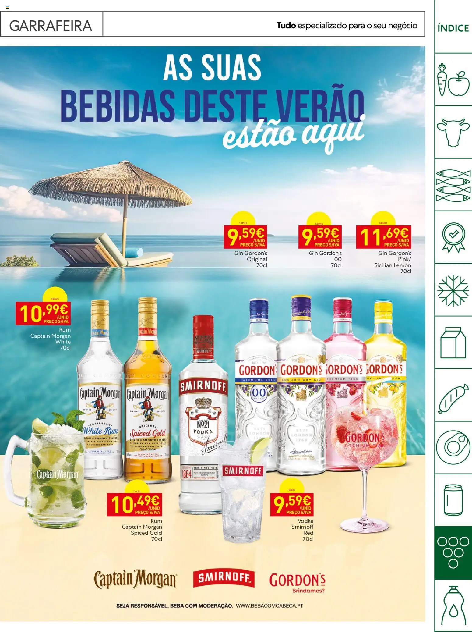 Recheio Horeca Madeira │ válido de 04/08/2026 | Página: 29 | Produtos: Rum, Gin, Vodka