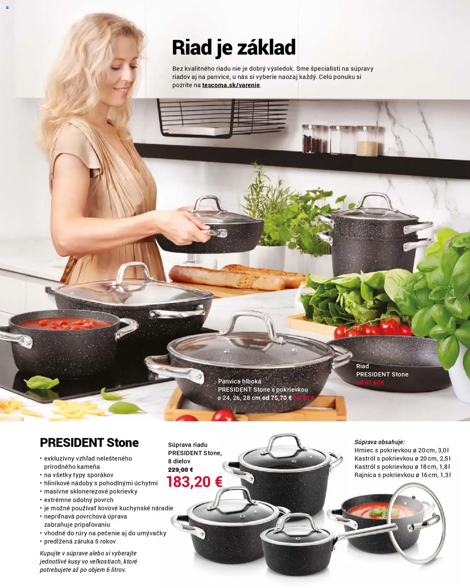Nové TESCOMA akcie – leták je platný od 02.03.2026 | Strana: 6 | Produkty: Náradie, Panvica