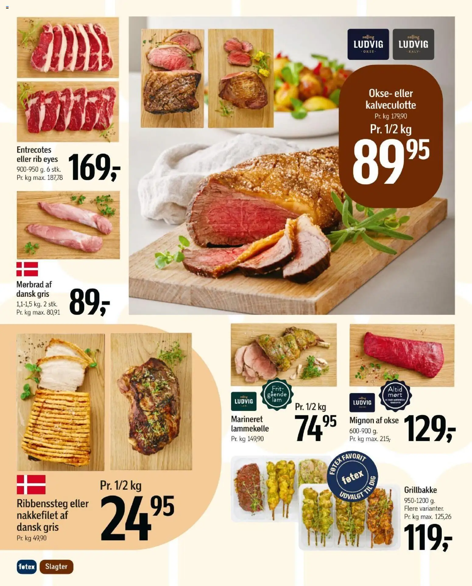 Føtex tilbudsavis – gyldig fra 31/07/2026 | Side: 21 | Produkter: Lammekølle, Nakkefilet