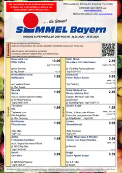 Simmel Bayern ab 26.05.2026 gültig