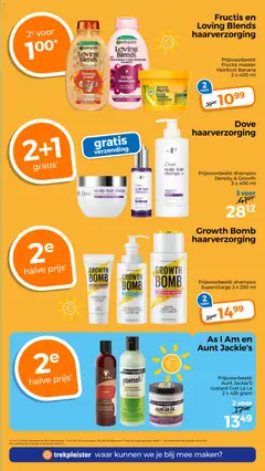 Trekpleister folder - Voorbeeld van een folder van Trekpleister, geldig van 28-07-2026 | Pagina: 23 | Producten: Kan, Shampoo, Conditioner, Masker